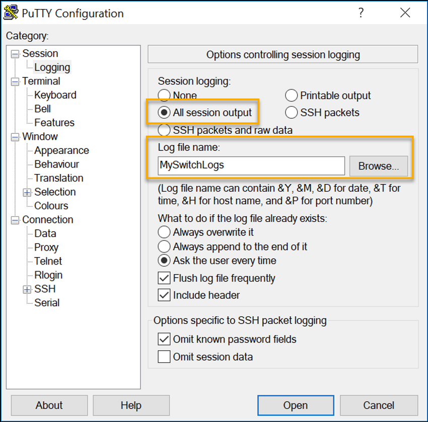 Putty configuration. Файл конфигурации. Конфигурация это. Safety Suite device Configurator.